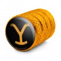 Graphics More Yellowstone Tv Show Brand Tire Rim Wheel Aluminum Valve Stem Caps