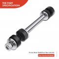 A-premium 6pcs Front Suspension Kit Upper Lower Ball Joint Sway Bar Links Compatible With Chevrolet Express 1500 2003-2008 2500