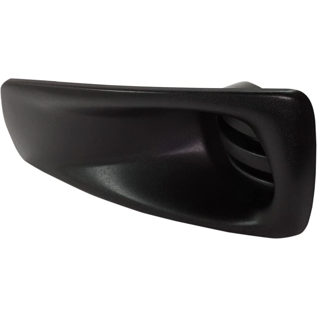 Fog Light Cover For Kenworth T660 2008 2015 Driver Side Black Replacement N181002100 Waterproof Plastic Finish