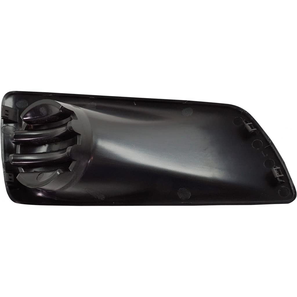 Fog Light Cover For Kenworth T660 2008 2015 Driver Side Black Replacement N181002100 Waterproof Plastic Finish