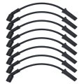 Mas Set Of 8 Spark Plug Wire High Performance Kit For Chevy Gmc 1999-2007 Escalade Express Silverado 1500 Suburban Savana 