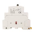 Baomain Manual Household Ac Contactor Hc1-25m 25a 2 Pole 50 60hz Modular Circuit Control 35mm Din Rail10v 1 No 1 Nc