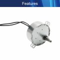 Jutagoss Tyc-50 Synchronous Motor Turntable Synchron 4w Ac 220v 8-10rpm Cw Ccw Double Flat Tapping Shaft Cup Turner Spinning