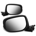 Auto Dynasty Ho1320246 Ho1321246 Pair Oe Style Powered Rear Side View Door Mirror For Honda Fit 09-14 