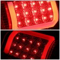 Auto Dynasty C-tube 3d Stripe 12-led Tail Lights Brake Lamp Compatible With Chevy Silverado 1500 2500hd 3500hd 2007-2013 Driver
