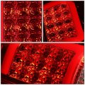 Auto Dynasty C-tube 3d Stripe 12-led Tail Lights Brake Lamp Compatible With Chevy Silverado 1500 2500hd 3500hd 2007-2013 Driver