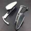 Hongk- Chromed Blade Mirrors Compatible With Suzuki Savage Intruder Volusia Boulevard Gsxr Hayabusa B01c0srb4m