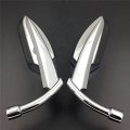 Hongk- Chromed Blade Mirrors Compatible With Suzuki Savage Intruder Volusia Boulevard Gsxr Hayabusa B01c0srb4m