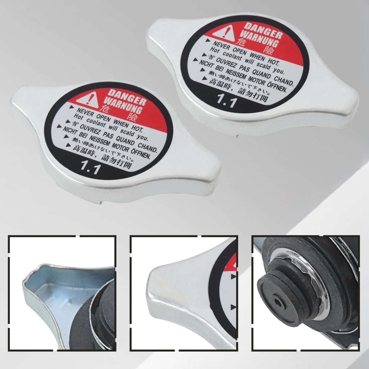 Version 2pcs 19045-raa-003 19045raa003 Radiator Cap Fit For Honda 2019-2020 Passport
