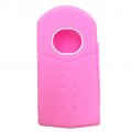 Ezzy Auto Pink 4 Buttons Silicone Rubber Key Fob Case Cover Jacket Skin Protector Fit For Mazda 3 5 6 Cx-7 