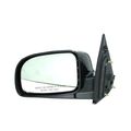 Hyundai Santa Fe Heated Power Replacement Driver Side Mirror Black Convex Glass Door Mount 