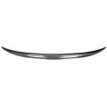 Aintier 1pc Carbon Fiber Spoiler Wing Compatible For 2011-2016 Bmw F10 5 Series Sedan Glossy Black Rear Trunk Tail