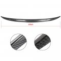 Aintier 1pc Carbon Fiber Spoiler Wing Compatible For 2011-2016 Bmw F10 5 Series Sedan Glossy Black Rear Trunk Tail