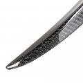 Aintier 1pc Carbon Fiber Spoiler Wing Compatible For 2011-2016 Bmw F10 5 Series Sedan Glossy Black Rear Trunk Tail