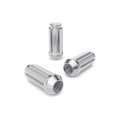 20pcs Chrome Spline Lug Nuts 9 16x18 Threads 2 Inch Length Closed End Cone Acorn Taper Seat Includes 1 Socket Key Tool For 
