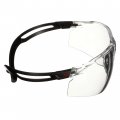 Securefit 500 Series Sf501sgaf-blk Black Scotchgard Anti-fog Coating Clear Af-as Lens