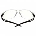 Securefit 500 Series Sf501sgaf-blk Black Scotchgard Anti-fog Coating Clear Af-as Lens