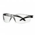 Securefit 500 Series Sf501sgaf-blk Black Scotchgard Anti-fog Coating Clear Af-as Lens