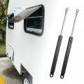 X Autohaux 2 Pcs 10 Inch 18ib 80n Black Lift Supports Struts Shocks Gas Spring Universal For Rv Car Truck Boat Window Cabinet