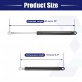 X Autohaux 2 Pcs 10 Inch 18ib 80n Black Lift Supports Struts Shocks Gas Spring Universal For Rv Car Truck Boat Window Cabinet