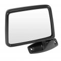 Ocpty Driver Side View Mirror Compatible With 1983-1992 Ford Ranger1984-1990 For Bronco Ii Textured Manual Fold Non-heated Abs