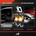 A-premium O2 Oxygen Sensor Compatible With Honda Civic 2001 2002 2003 2004 2005 1 7l Upstream And Downstream 2-pc Set