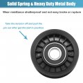 Uxcell Drive Belt Tensioner Assembly Accessory No 53010161ac For Jeep Grand Cherokee 1993-1998 Black Metal