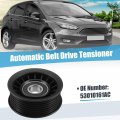 Uxcell Drive Belt Tensioner Assembly Accessory No 53010161ac For Jeep Grand Cherokee 1993-1998 Black Metal