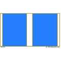 Korean War Service Ribbon Sticker 2-3 4 -3 