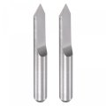 Wood Engraving Router Bit 1 8 3 175mm Shank 0 2mm Tip 60 Degree Solid Carbide Cnc 3d Milling Cutter For Carving Acrylic Pvc Mdf 