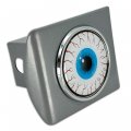 Elektroplate Eyeball All Metal Brushed Chrome Hitch Cover For Trucks And Suvs Fits Standard 2 Trailer Receivers Premium