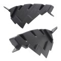 Front Lower Outer Bumper Cover Bracket Pair For Dodge Charger 2015 2022 Abs Plastic Replacement Ch1042112 Ch1043112 68226545ab 