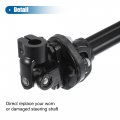 Uxcell Intermediate Steering Column Shaft For Chevrolet Equinox 2018 1 5l L4 Gas No 84169352