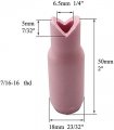 Riverweld Tig Collet Body 406488 54n20 5 32a  4 0mm Orifice Inside And Outside 90a Alumina Ceramic Cup Assorted Size Kit For Sr