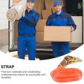 Favomoto 2 Pieces Packer Secure Cargo Strap Tie Downs For Kayak Tensioners Straps Strap Ratchet Cable Heavy Steel Stretcheto 2