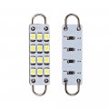 Esupport 10pcs 44mm 12 Smd Rigid Loop White Festoon 1 73 Led Light Bulbs 561 562 567 Interior Reading Dome