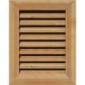 Ekena Millwork Gve12x1801rfuwr Vertical Gable Vent 12 W X 18 17 W 23 H Frame Size Western Red Cedar Unfinished 