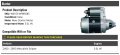 Starter Compatible With 2000-2005 Mitsubishi Eclipse 3 0l V6