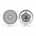 Aramox Motorcycle Clutch Assembly 5 Column 6 Plate Washer Kit Replacement For Cg150 Cg175 Cg200 Cg250 Tricylcle Atv Motorcycle