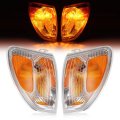 Hecasa Pair Corner Light For 1998-2004 Toyota Land Cruiser Replacement 8151060500 8152060370 To2520167 To2521167 Lamp Driver 