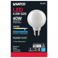 Satco S21233 4 5g25 Led Wh 950 120v 6 Pack
