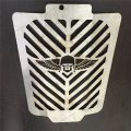Smt-skull Wing Radiator Grille Guard Cover Protector Compatible With 2006-2013 Suzuki Boulevard M109 Moto B00xohxups