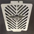 Smt-skull Wing Radiator Grille Guard Cover Protector Compatible With 2006-2013 Suzuki Boulevard M109 Moto B00xohxups