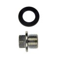 Oil Drain Plug For Subaru Forester 1998 2013 Steel Material Silver Color 5 8 Bolt Grade Conventional Method Replaces 325 10 