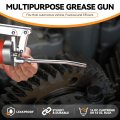 Auto Dynasty Heavy Duty 18-inch 4500 Psi Grease Gun Multipurpose Solid 14 Oz Cartridge With Zinc Plating