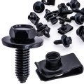 Rexka 10 Sets 5 16 Bolts U Nuts For Gm Ford Chrysler- Fender Pickup Box Radiator Air Intake Exhaust Seat Interior Exterior Trim 