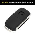 Key Shell Caseless Entry Remote Key Fob Replacement For Volkswagen Passat 2012-2016 Tiguan 2010-2016 4 Buttons