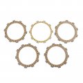 Topteng Clutch Plate Kit Disc Plates Steel Friction Fits For Yamaha Bw200 Big Wheel 1985-1988 Wr125x Supermoto 2009-2016 Yzf