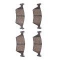 Disc Brake Pads For Chrysler Tc Maserati 1990 1991 Semi Metallic Friction Material 1 73 Inner Height 4 92 In Width Front