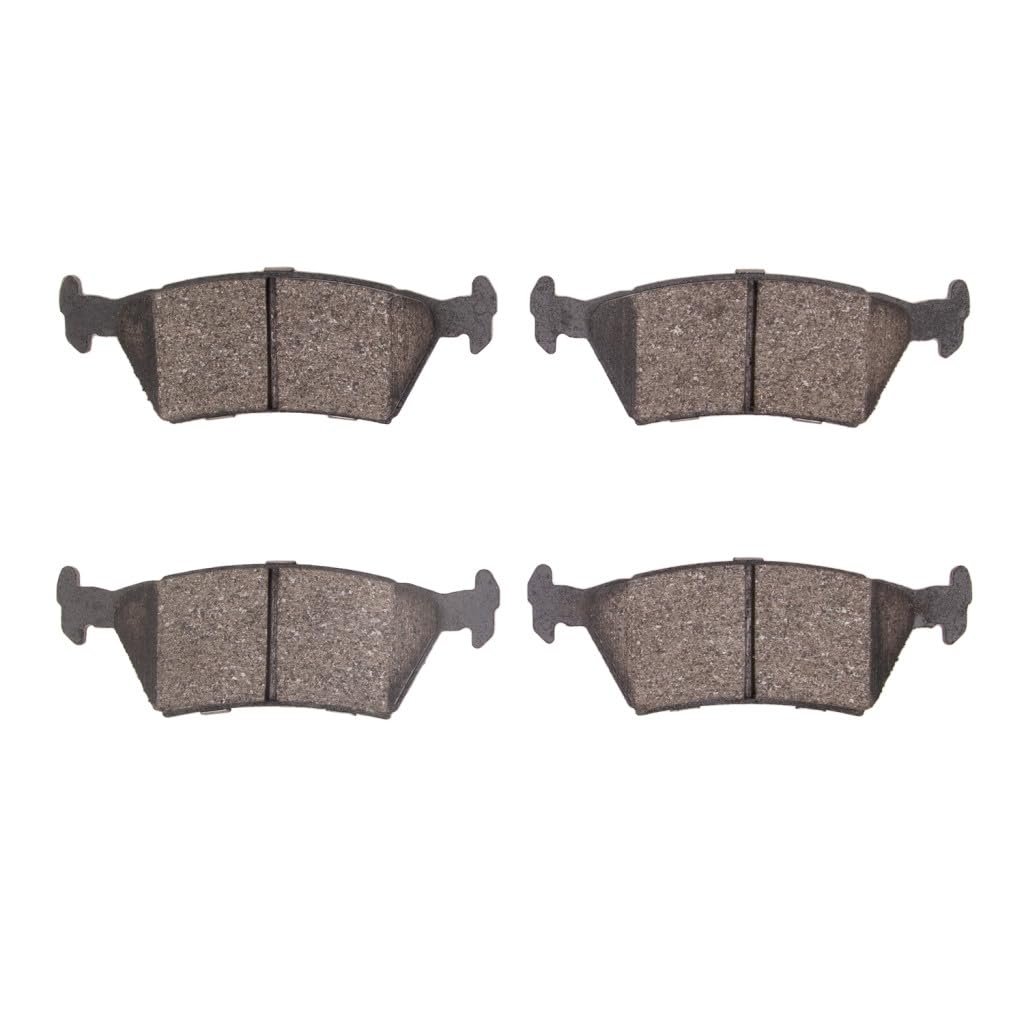 Disc Brake Pads For Chrysler Tc Maserati 1990 1991 Semi Metallic Friction Material 1 73 Inner Height 4 92 In Width Front